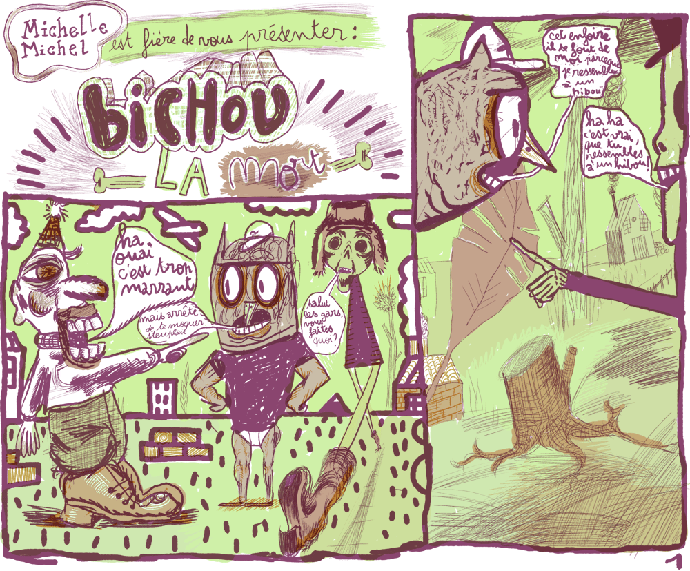 - bichou la mort- page 1