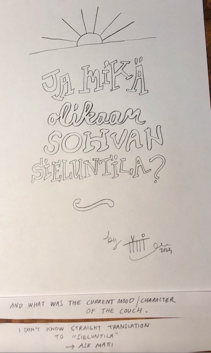 - Ja mikä olikaan sohvan sieluntila ?- page 1