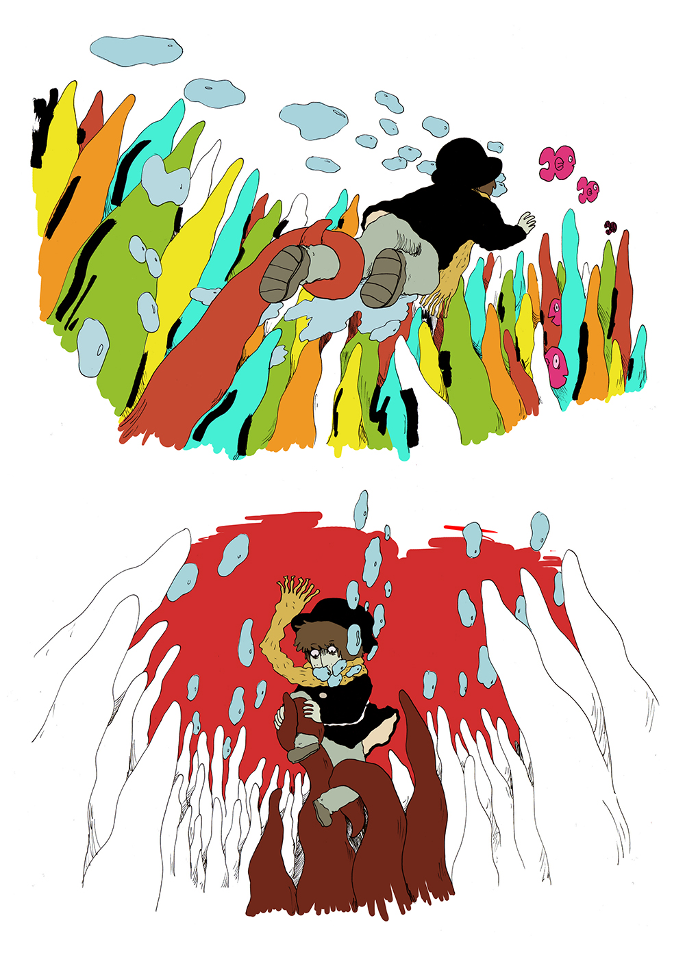 - Le fond de la piscine- page 5