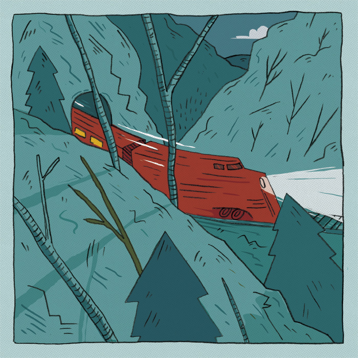 - The Crooked Track- page 9