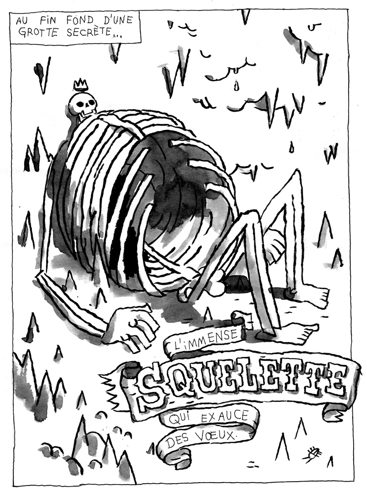 - L'Immense Squelette qui Exauce des Voeux- page 1