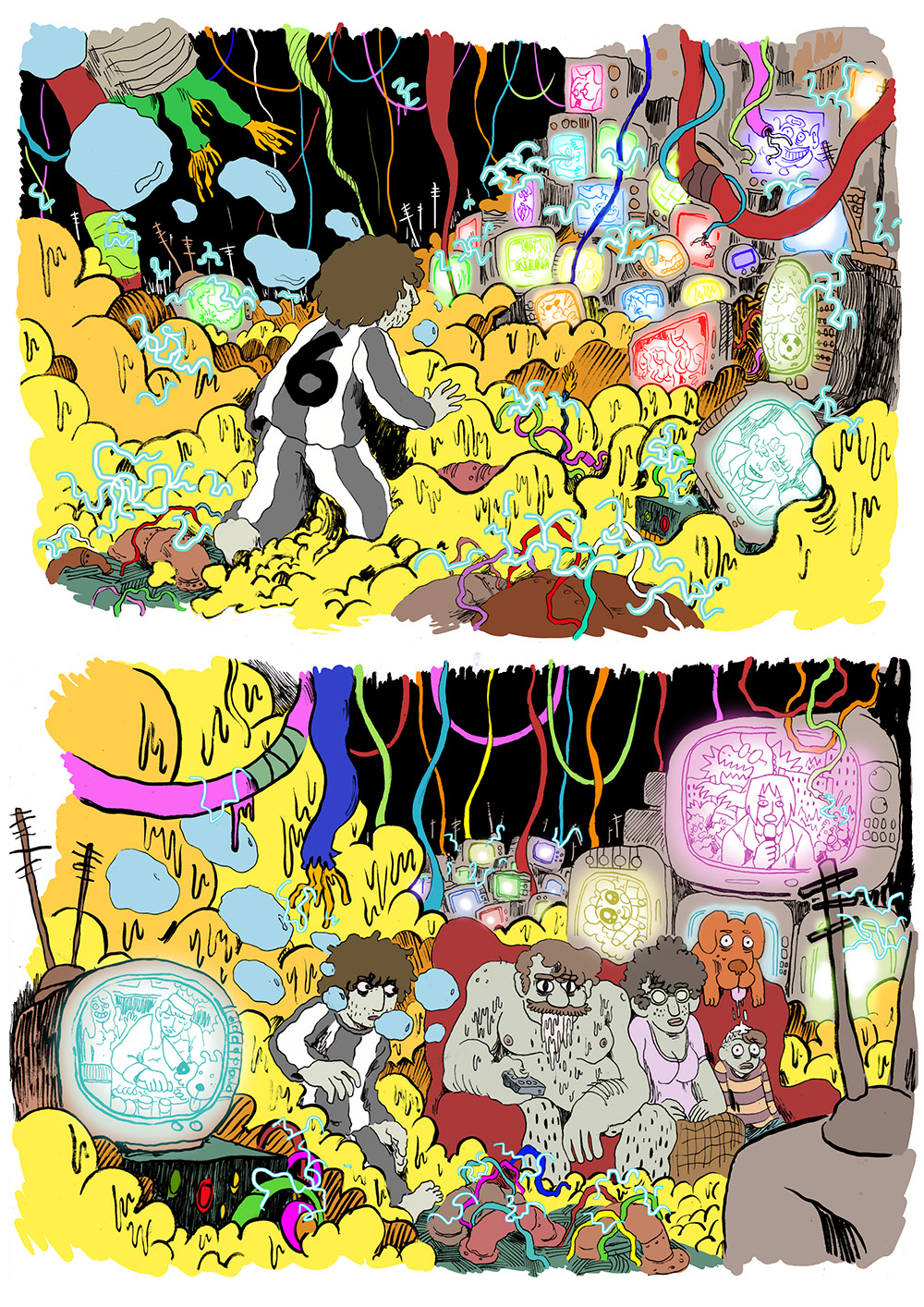 - Le fond de la piscine- page 14