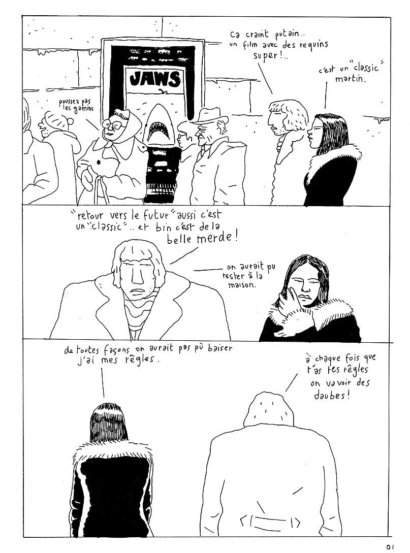 - "Les dents de l'amour"- page 1