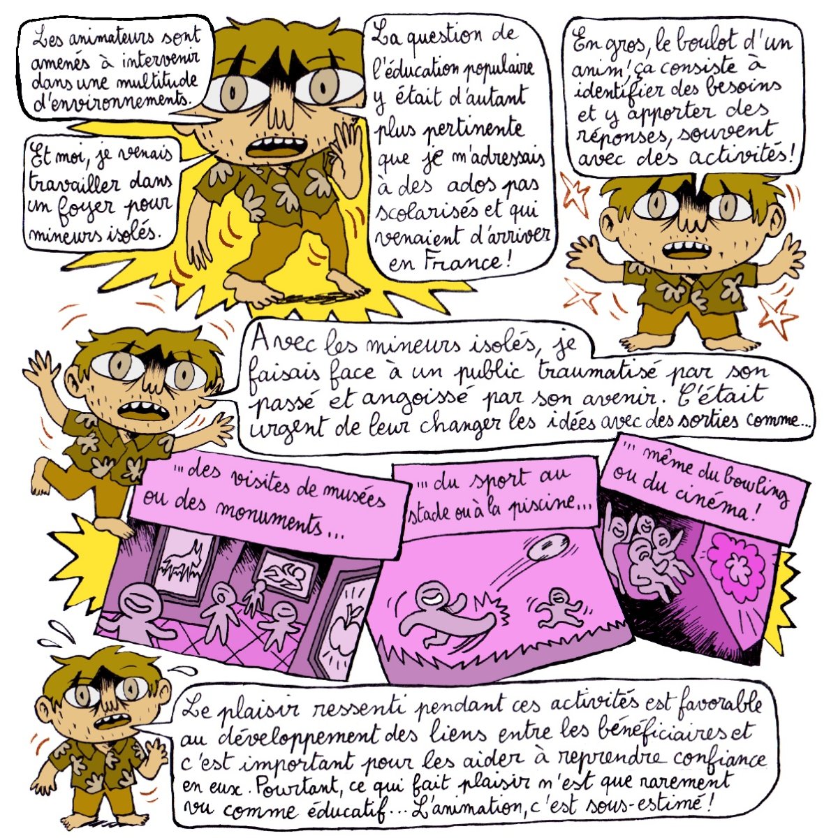 - Story Time (Sur mes expériences dans l'intervention sociale)- page 14