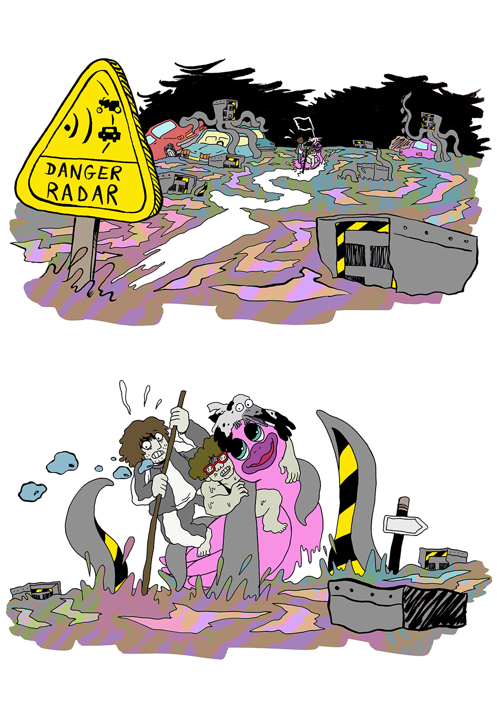 - Le fond de la piscine- page 43