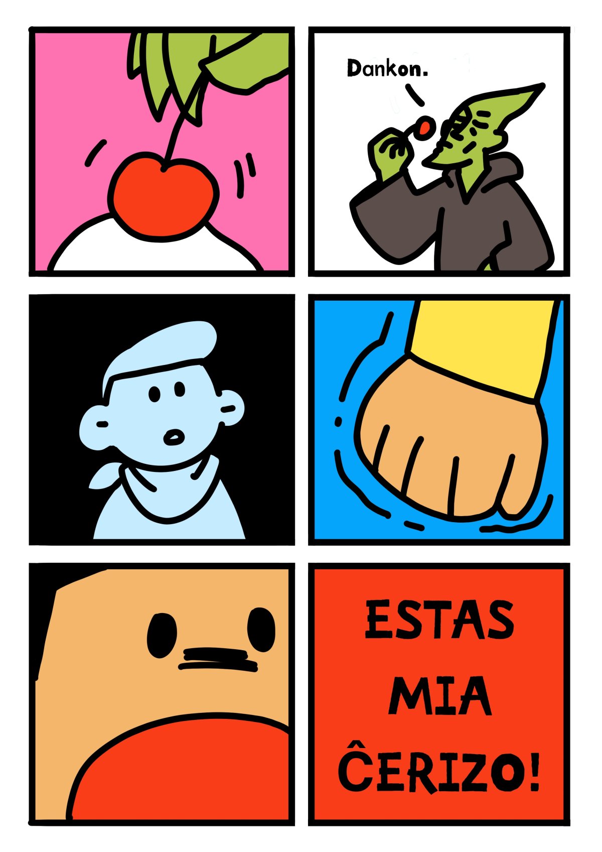 - Kie estas mia ĉerizo ?- page 6