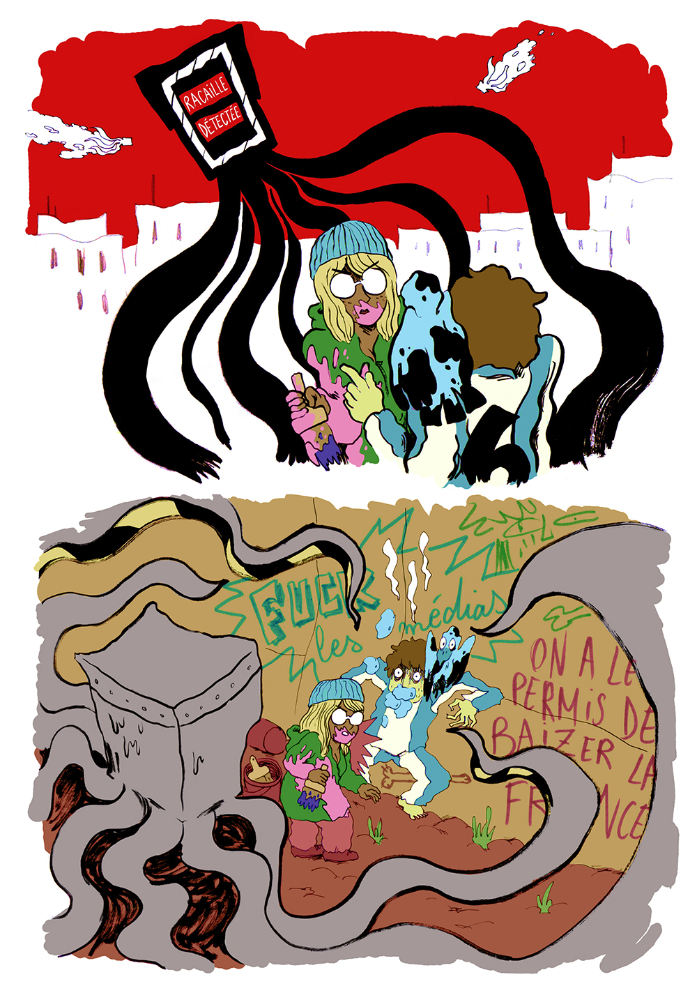 - Le fond de la piscine- page 53