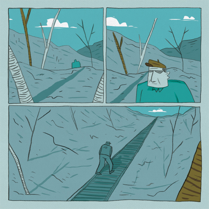 - The Crooked Track- page 55