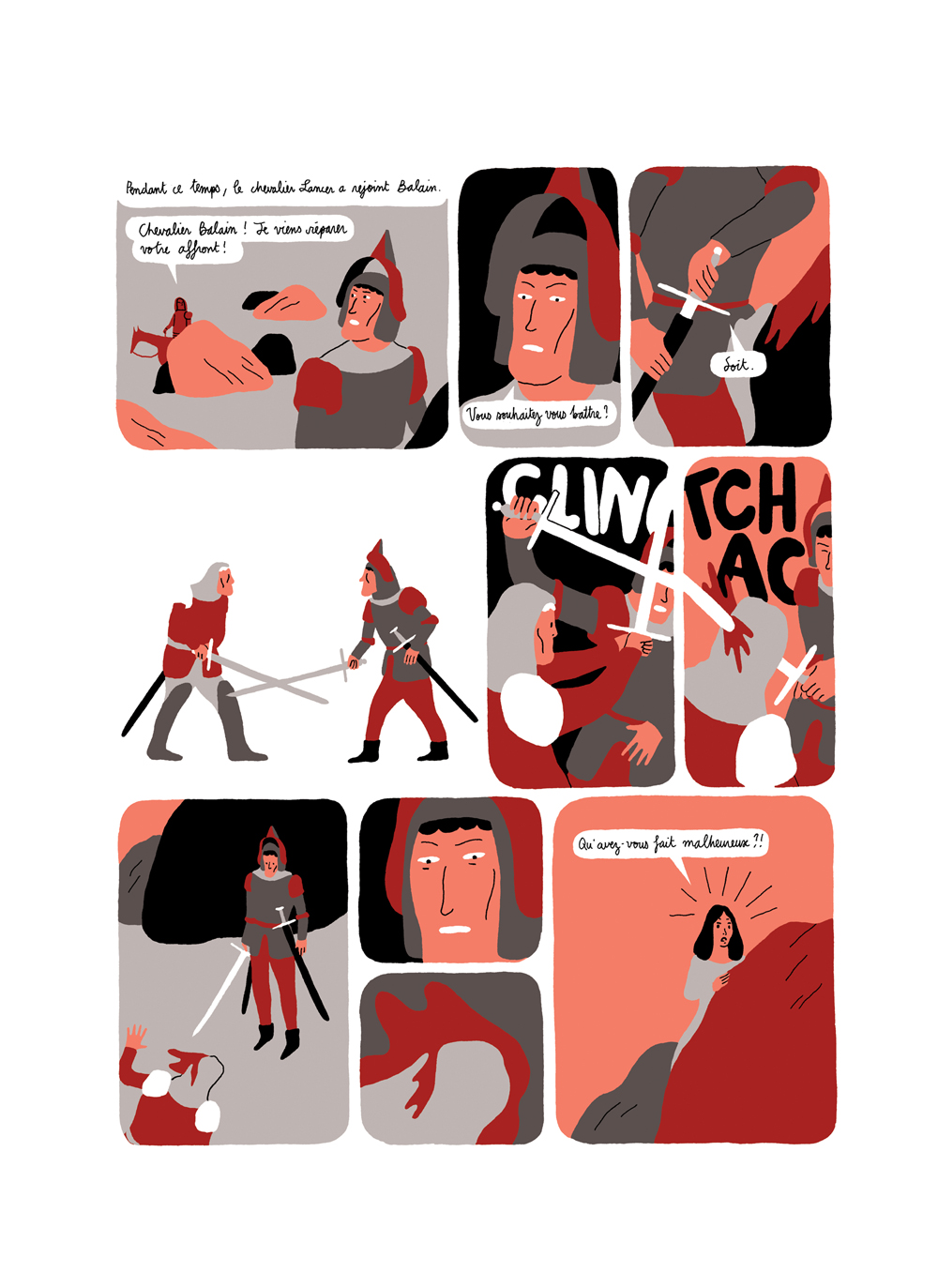 - Balain ou Le chevalier aux deux épées- page 7