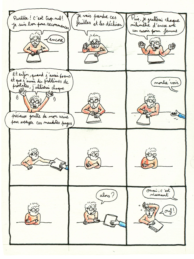 - 24 Pensées ou Faire de la bande dessinée, c'est pas toujours facile - page 6