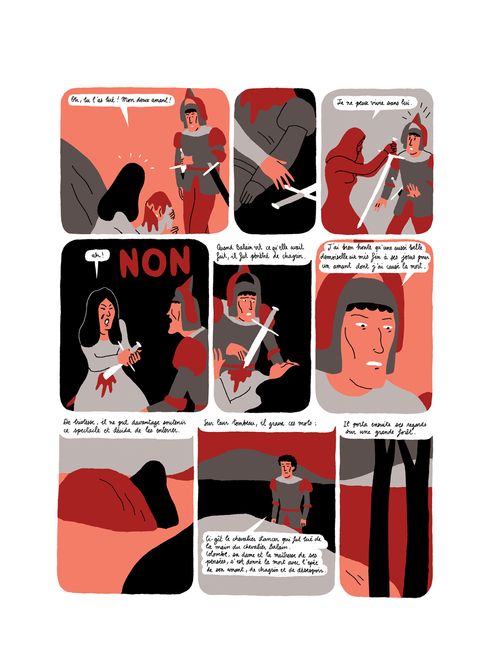 - Balain ou Le chevalier aux deux épées- page 8