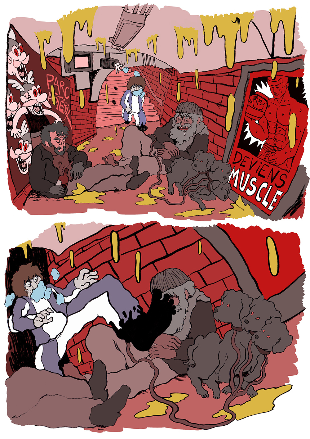 - Le fond de la piscine- page 70