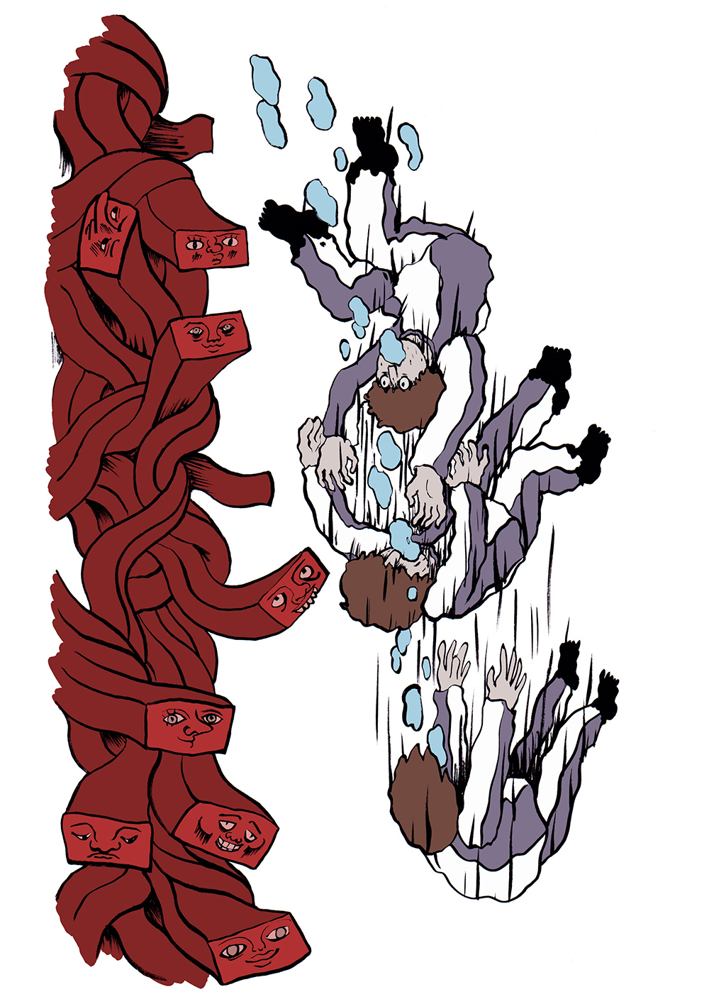 - Le fond de la piscine- page 76