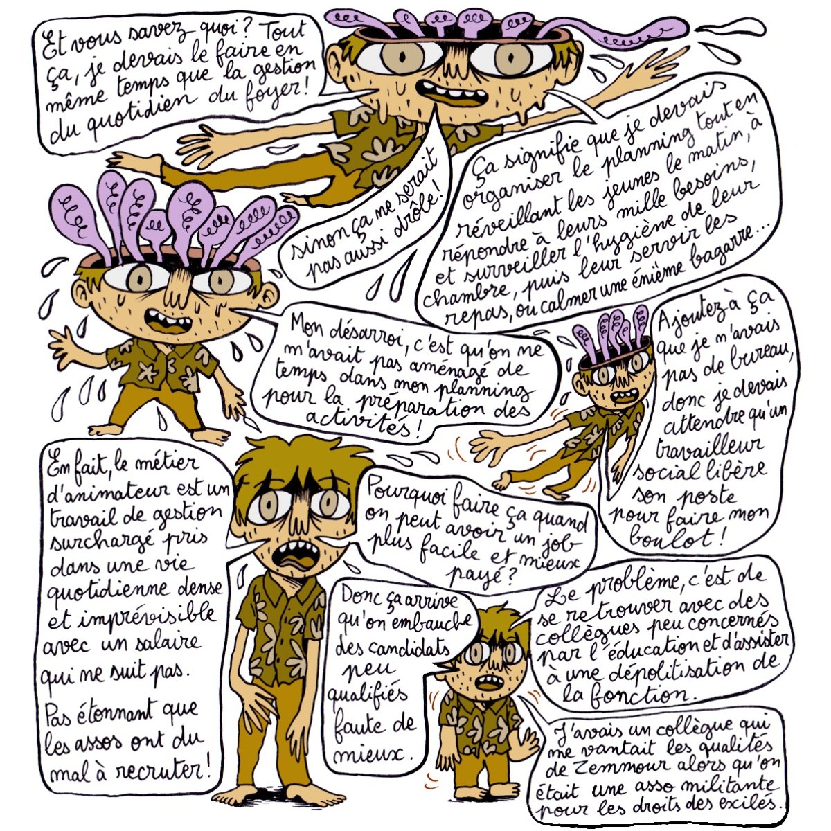 - Story Time (Sur mes expériences dans l'intervention sociale)- page 18