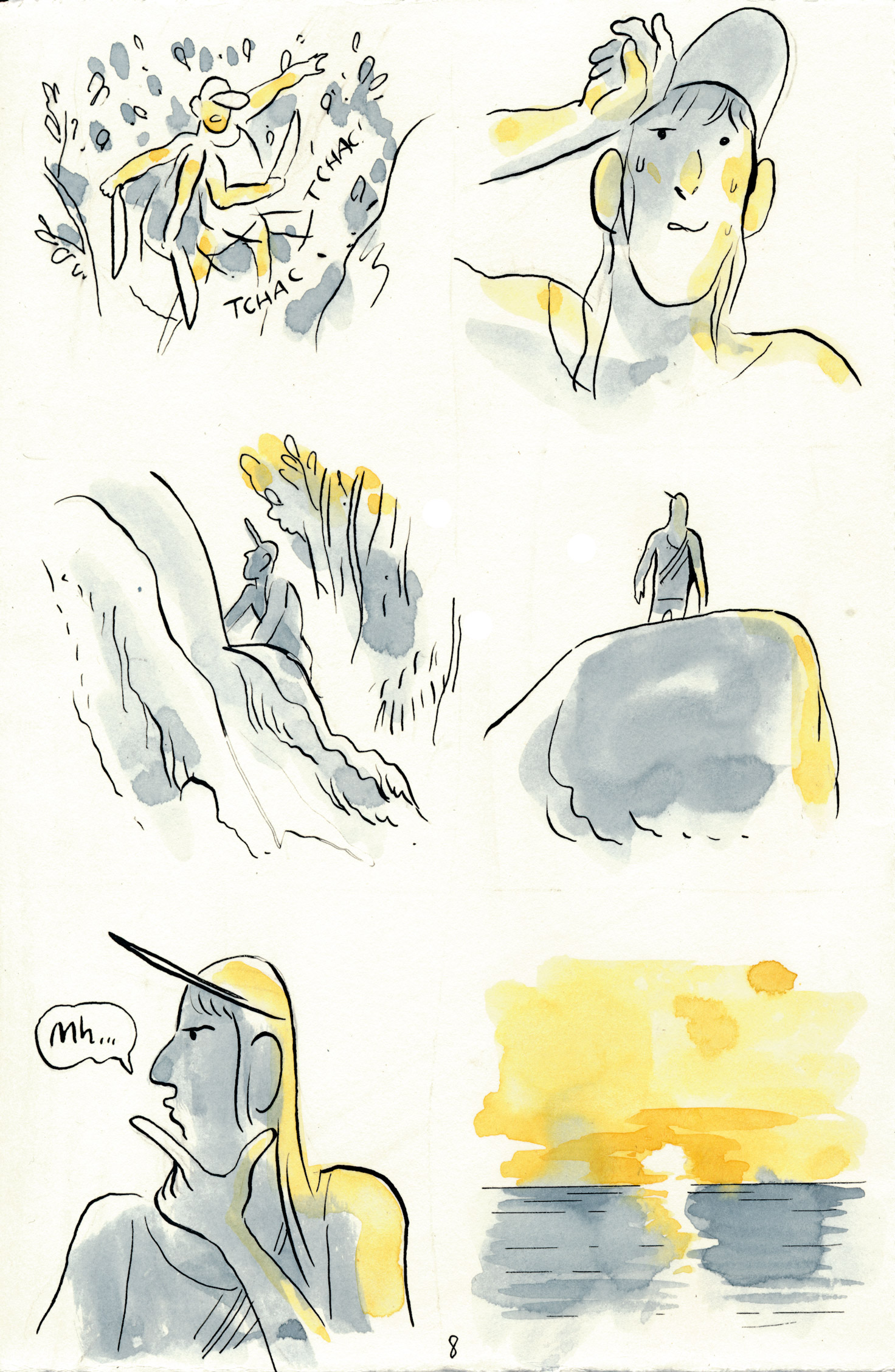 - Midnight surf- page 8