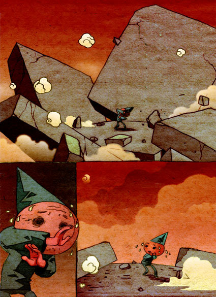 - The Darkness outside night- page 8