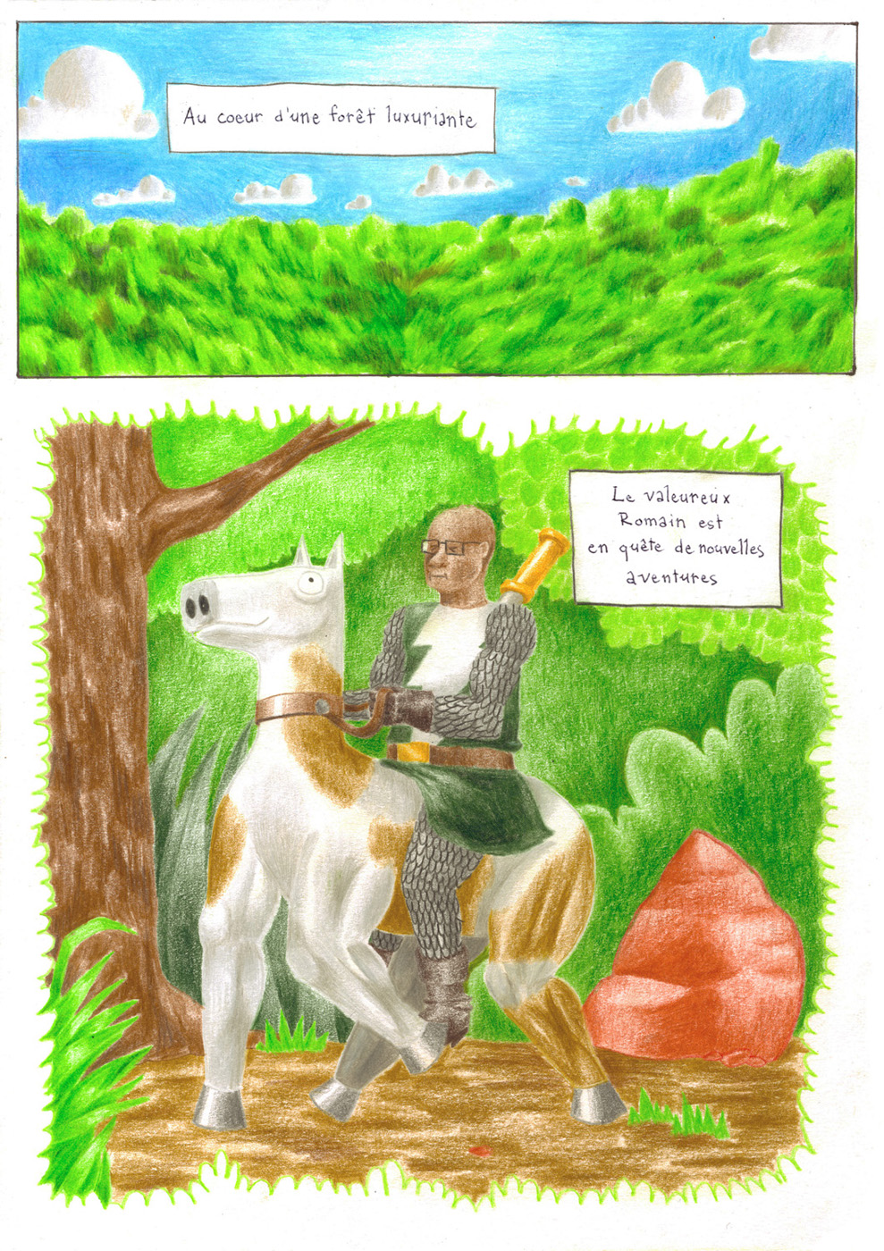 - Romain le Ventriloque- page 1