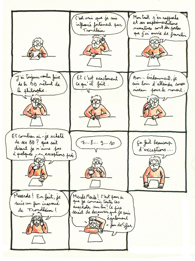 - 24 Pensées ou Faire de la bande dessinée, c'est pas toujours facile - page 11