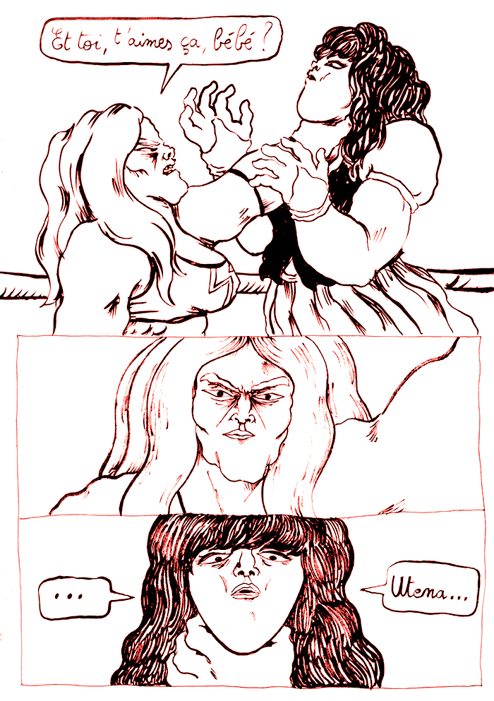 - Utena Maniac #1 : VS Ashiko Tsukistuki (Scénario par STC019)- page 12