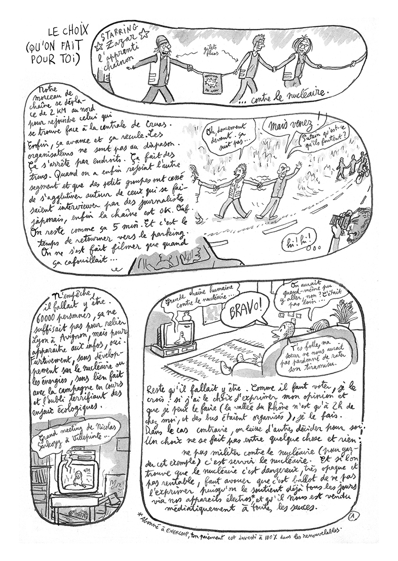 - LE CHOIX (QU'ON FAIT POUR TOI), précédé de ENTRACTE - Carnet de cambrousse- page 4