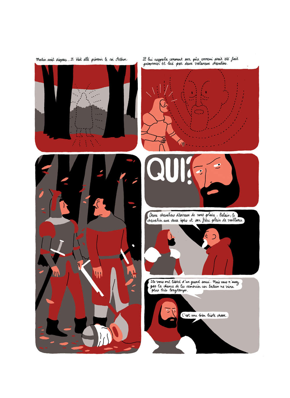 - Balain ou Le chevalier aux deux épées- page 12