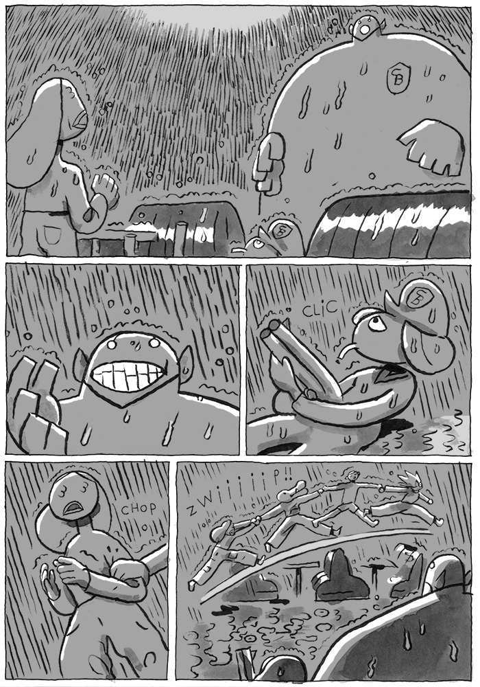 - Dr Cataclysm #7 : Les Horribles Policiers- page 12