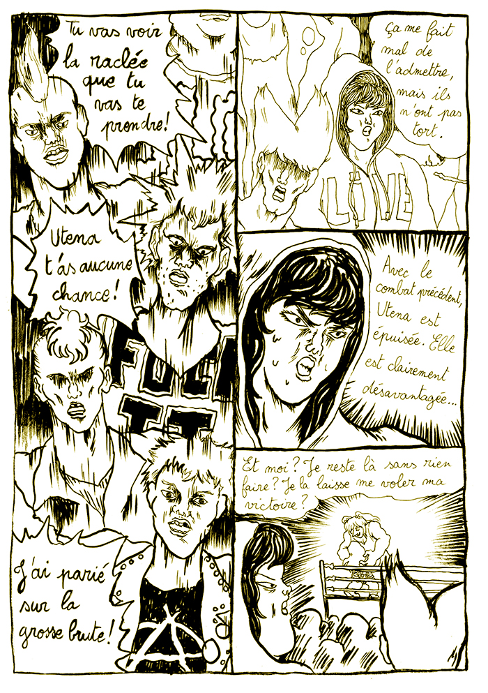 - Utena Maniac #3 : VS Mikazuki (Scénario par STC019)- page 12