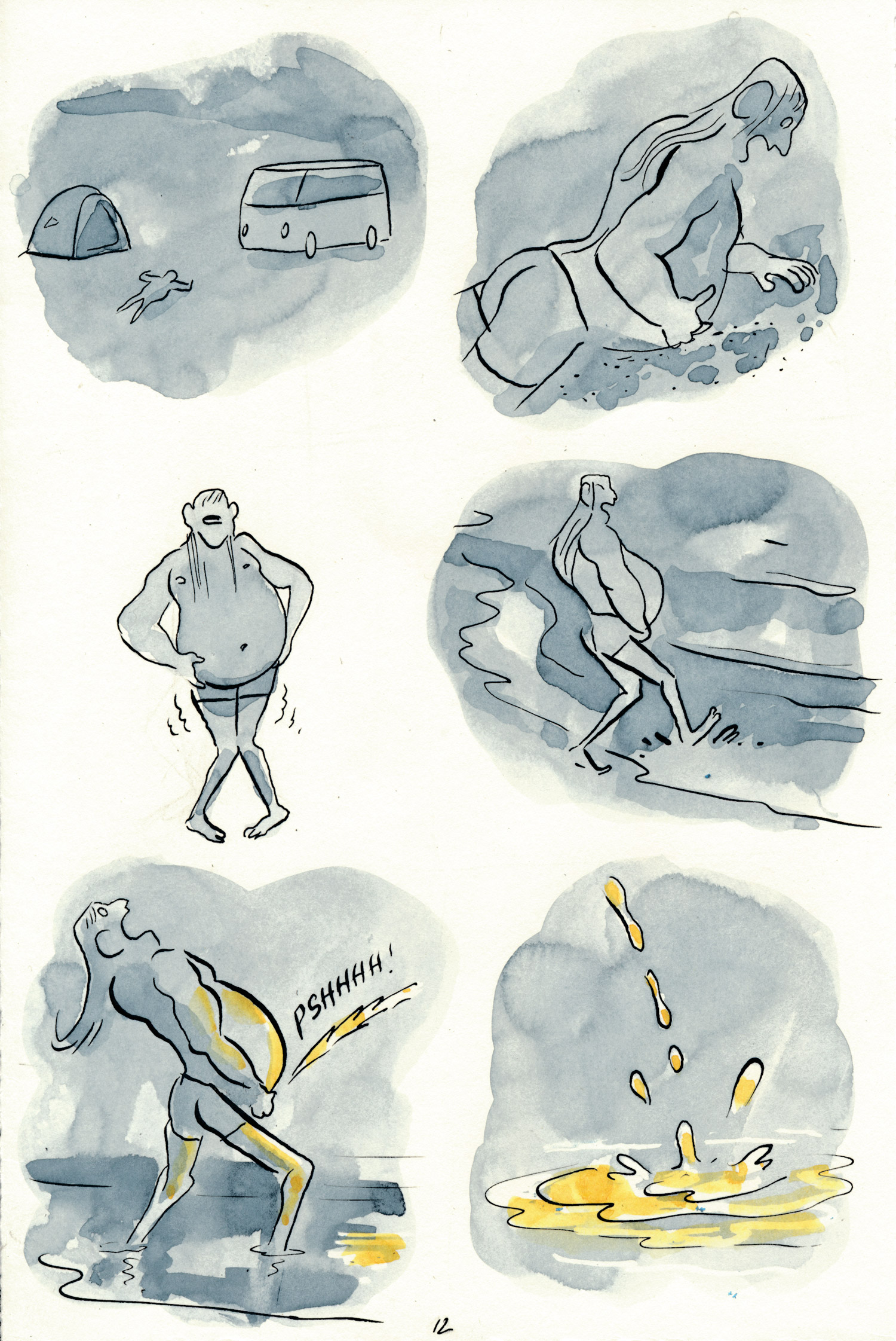 - Midnight surf- page 12