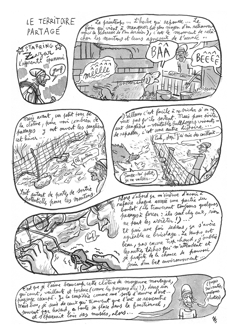 - LE TERRITOIRE PARTAGÉ - Carnet de cambrousse- page 1