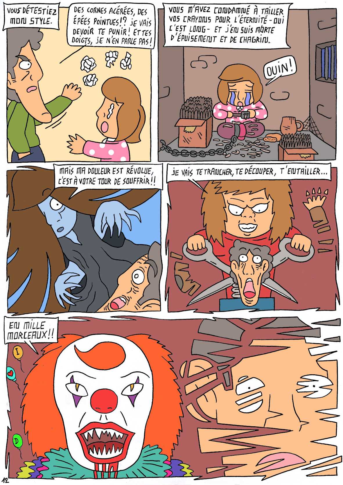 - Les pointes de nuit- page 12