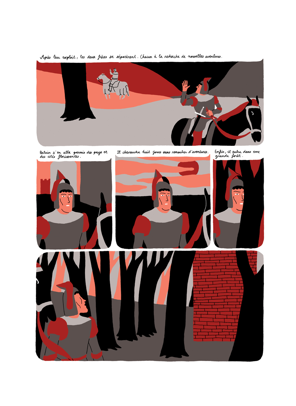 - Balain ou Le chevalier aux deux épées- page 13