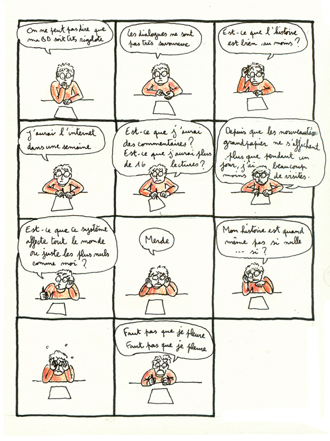 - 24 Pensées ou Faire de la bande dessinée, c'est pas toujours facile - page 13