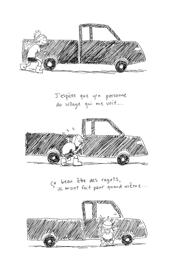 - La Ford Ranger noire- page 14