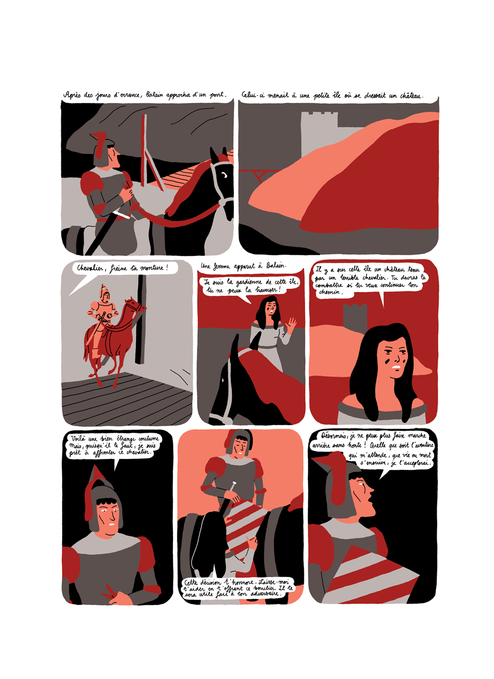 - Balain ou Le chevalier aux deux épées- page 17