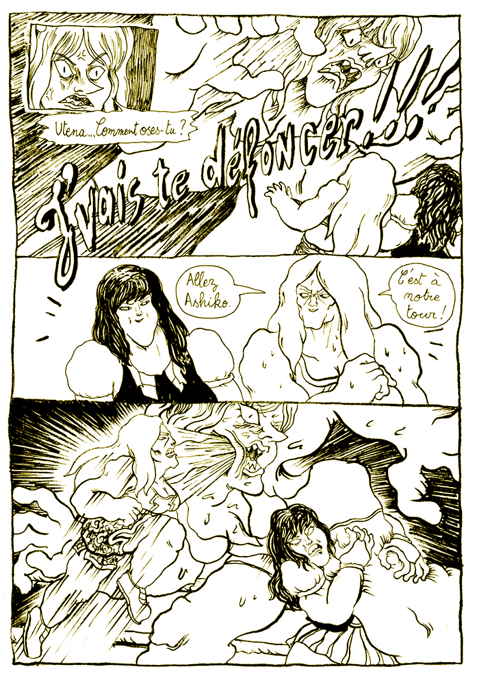 - Utena Maniac #3 : VS Mikazuki (Scénario par STC019)- page 17