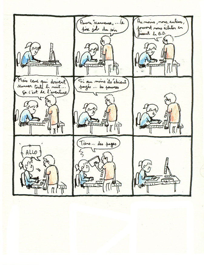 - 24 Pensées ou Faire de la bande dessinée, c'est pas toujours facile - page 17