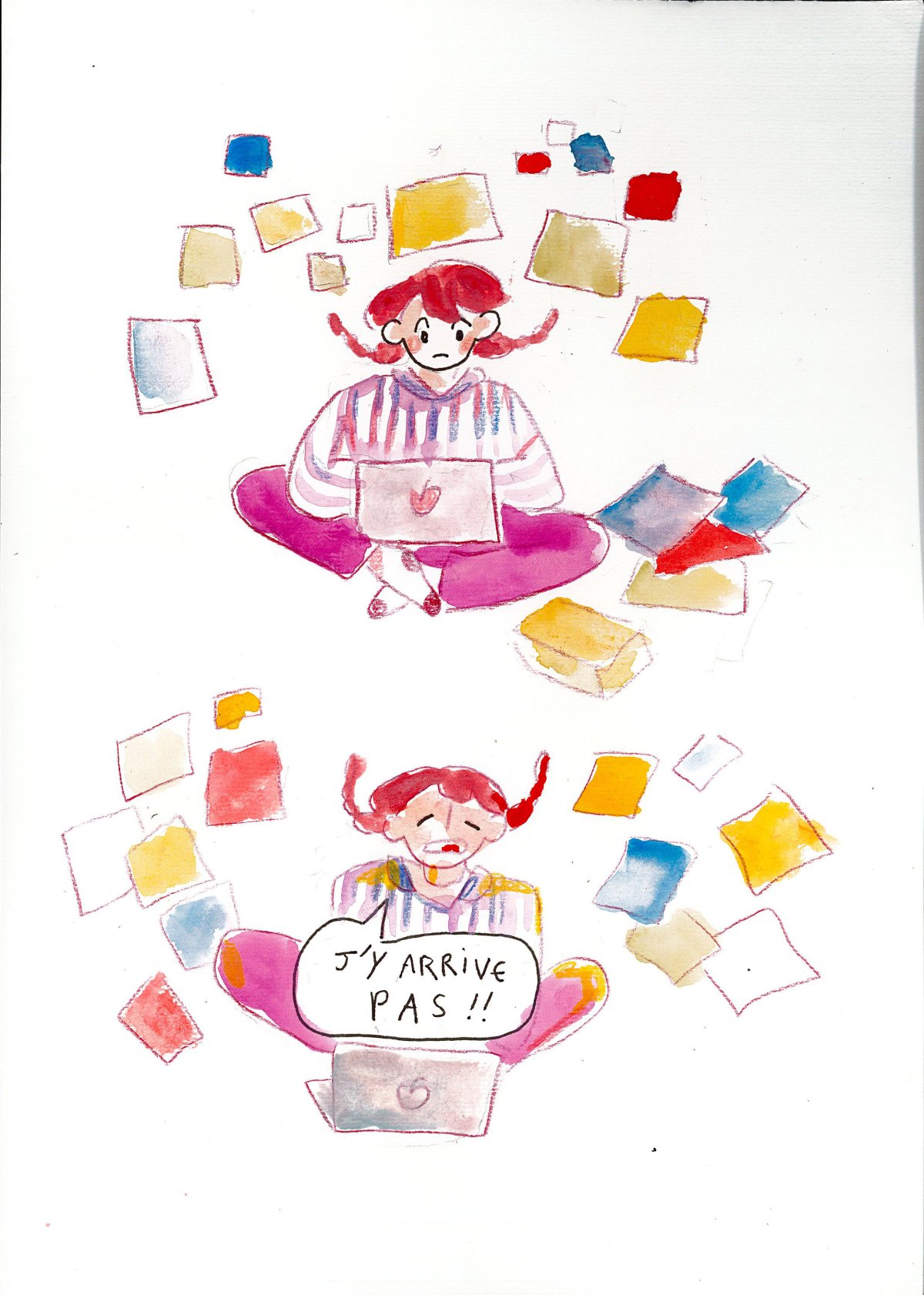 - mes petits monstres- page 1