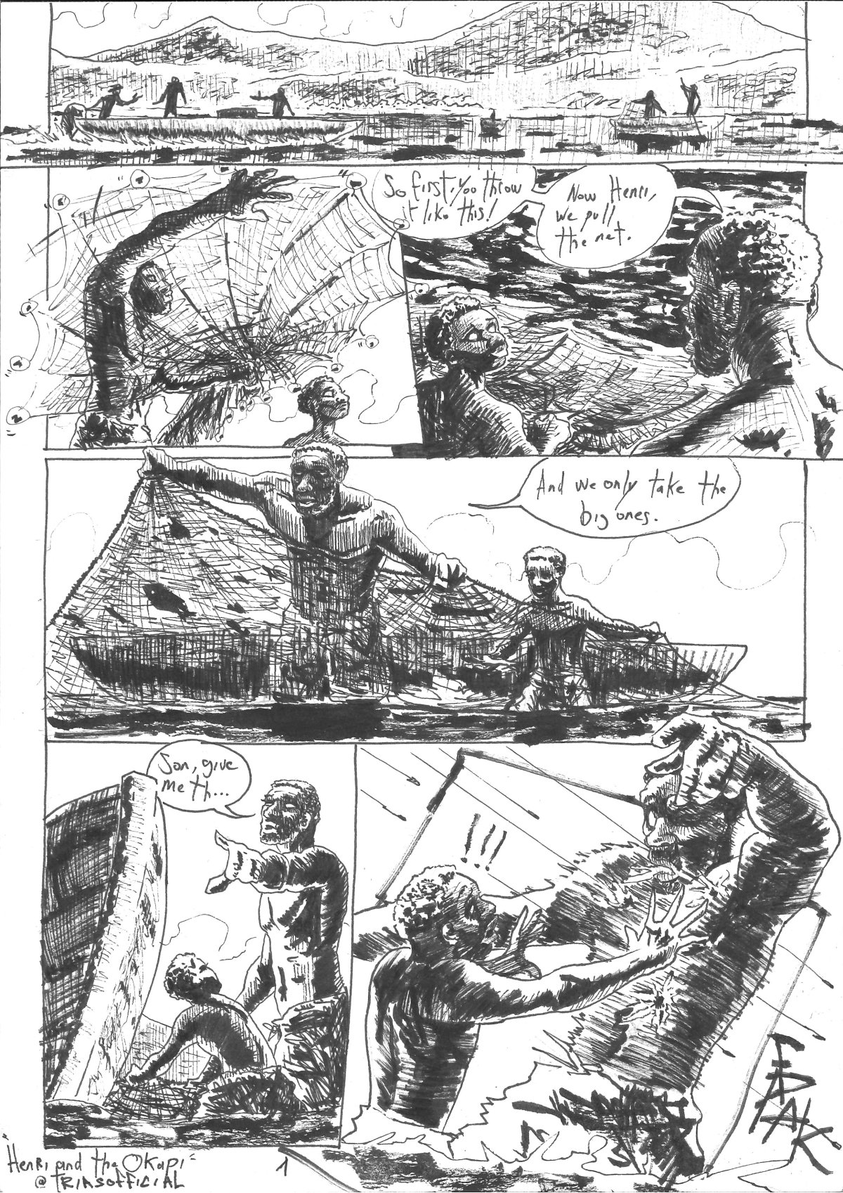 - Henri et l'Okapi- page 1