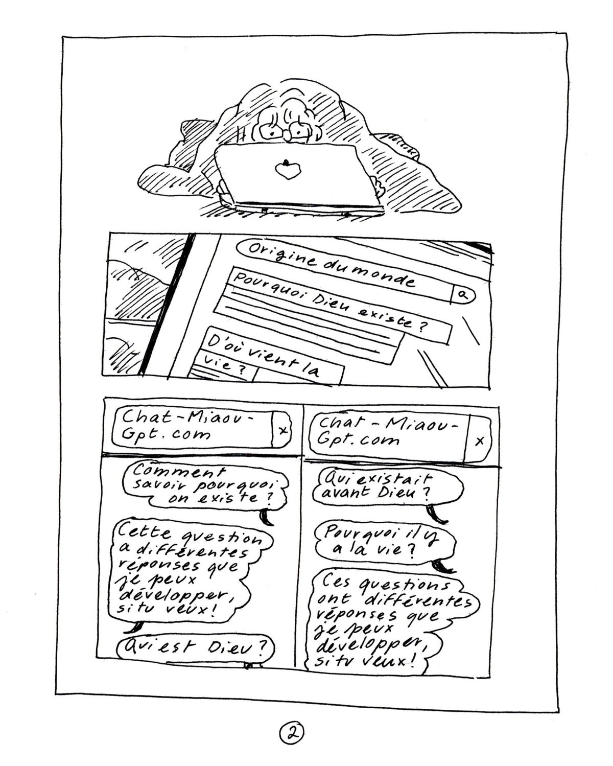 - Bien avant la naissance du monde- page 3