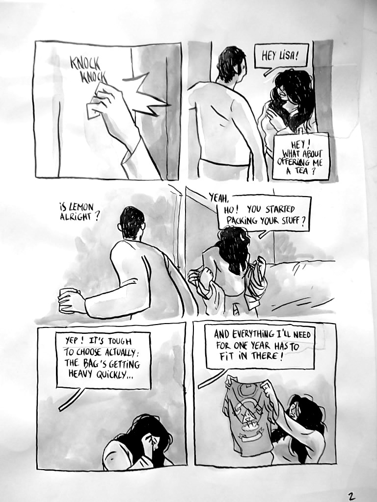 - "Yes ! I am a long way from Home"- page 2