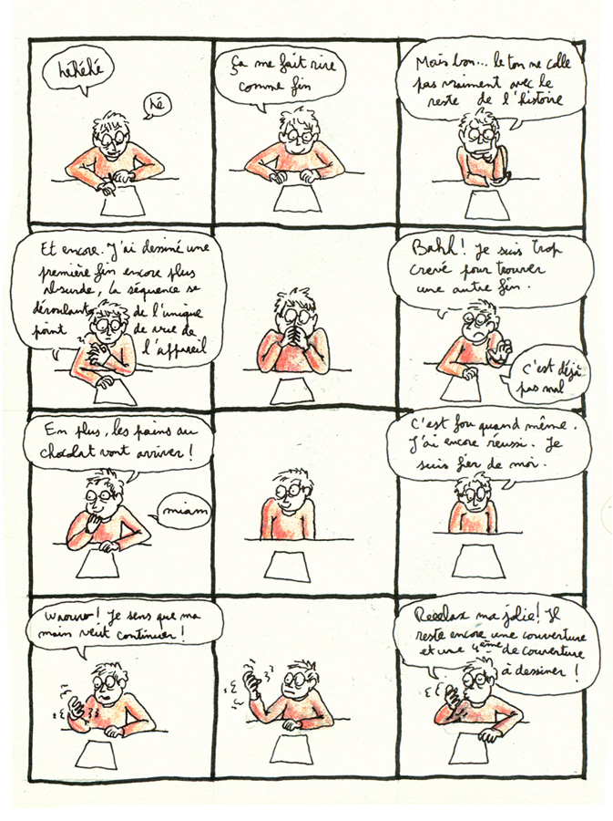 - 24 Pensées ou Faire de la bande dessinée, c'est pas toujours facile - page 22