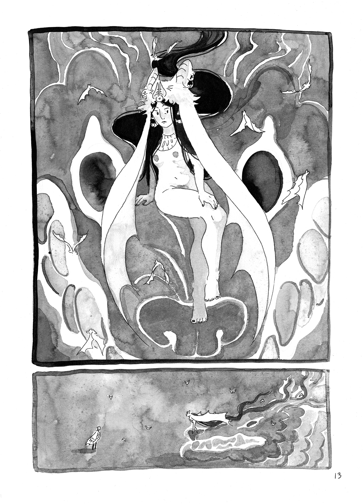 - He must convince her- page 14