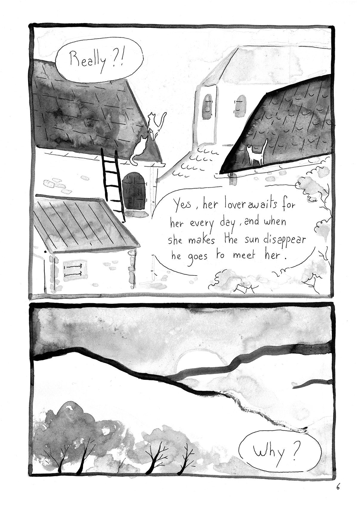 - He must convince her- page 7