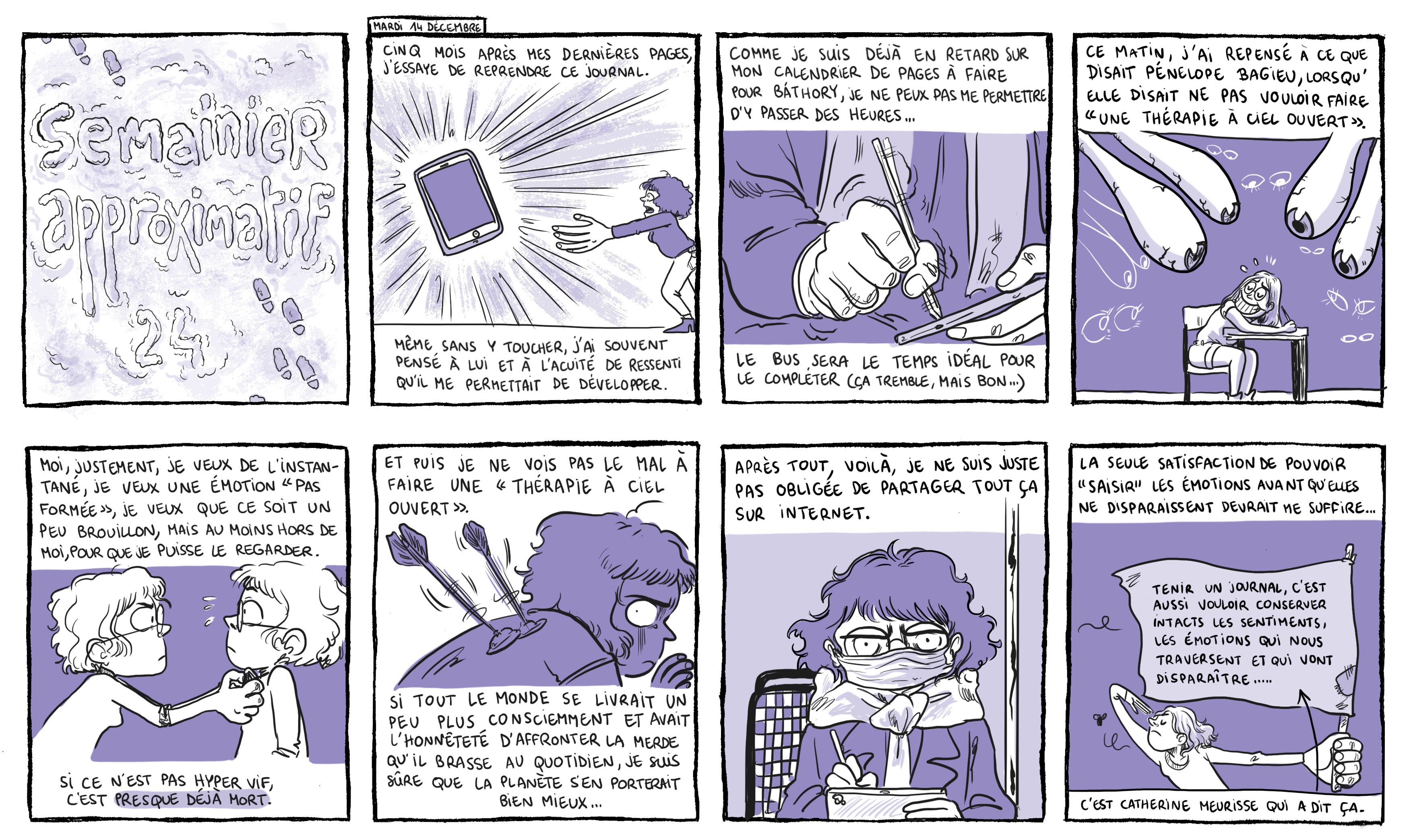 - Semainier Approximatif- page 20