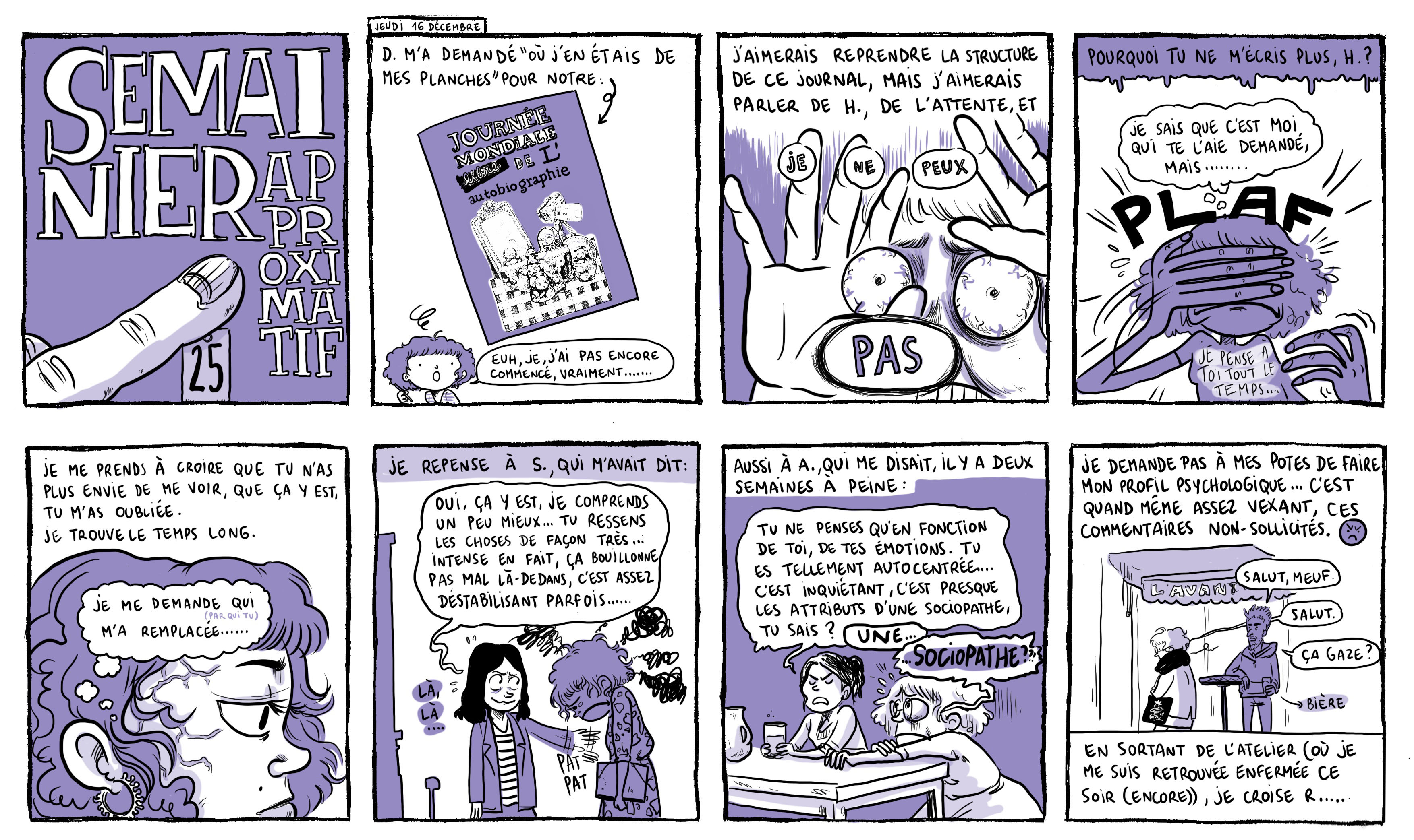 - Semainier Approximatif- page 21