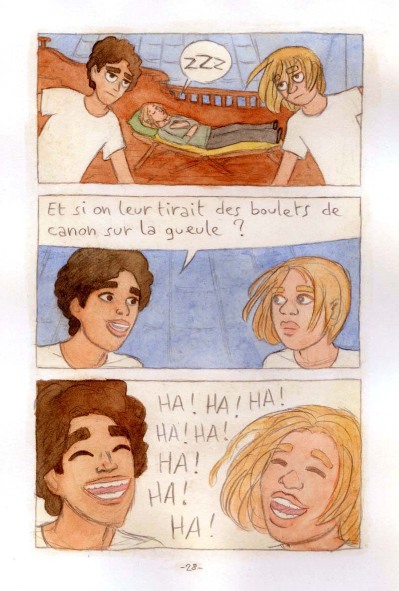 - La Croisière s'ennuie- page 28