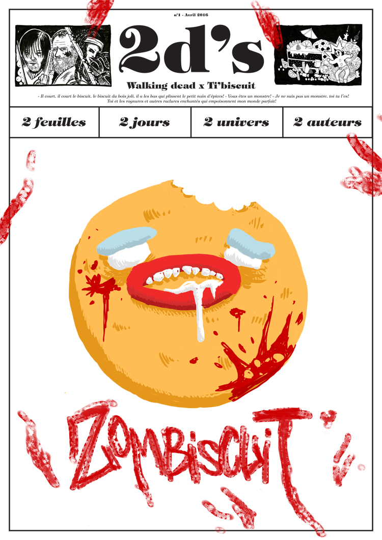 - 2D's #1 - Walking dead x Tibiscuit- page 1