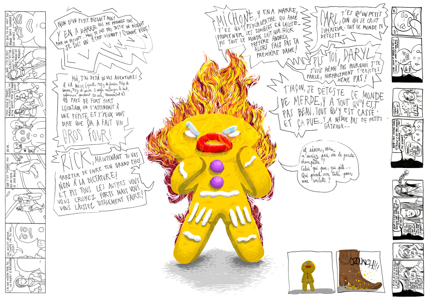 - 2D's #1 - Walking dead x Tibiscuit- page 3