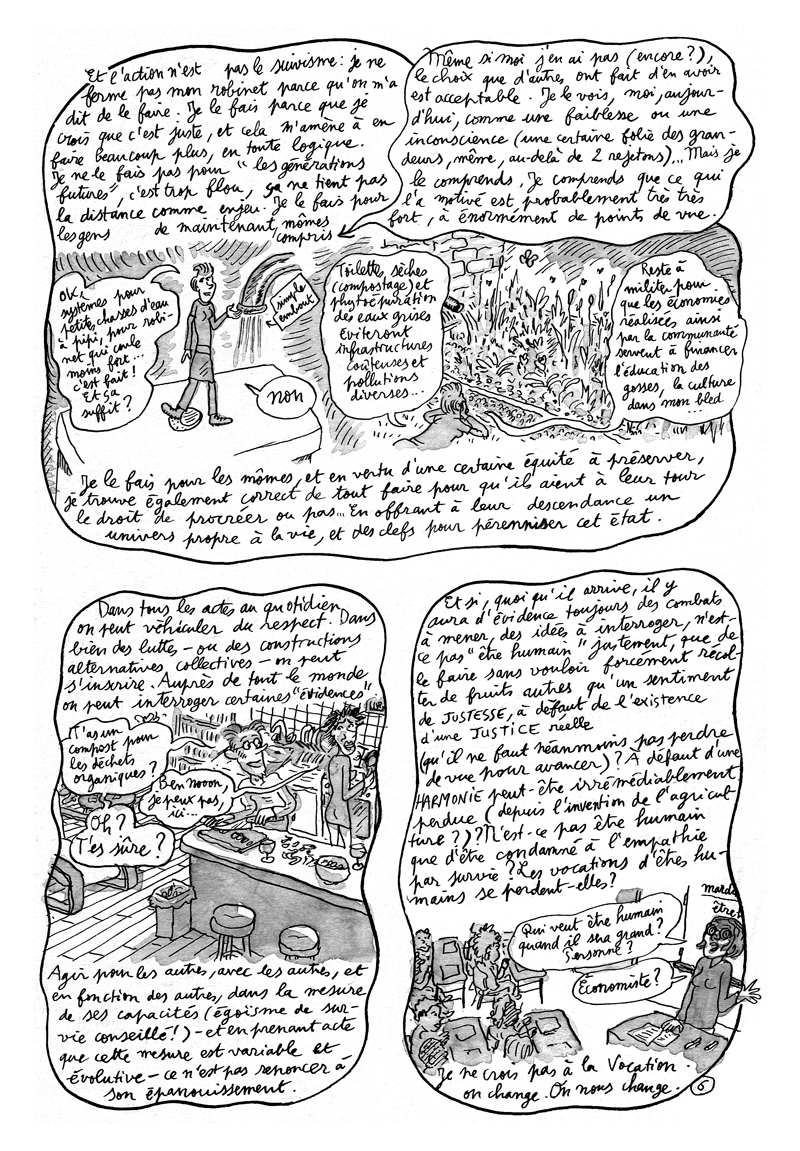 - L'ÉCOLOGIE ET L'ENGAGEMENT - Carnet de cambrousse- page 6