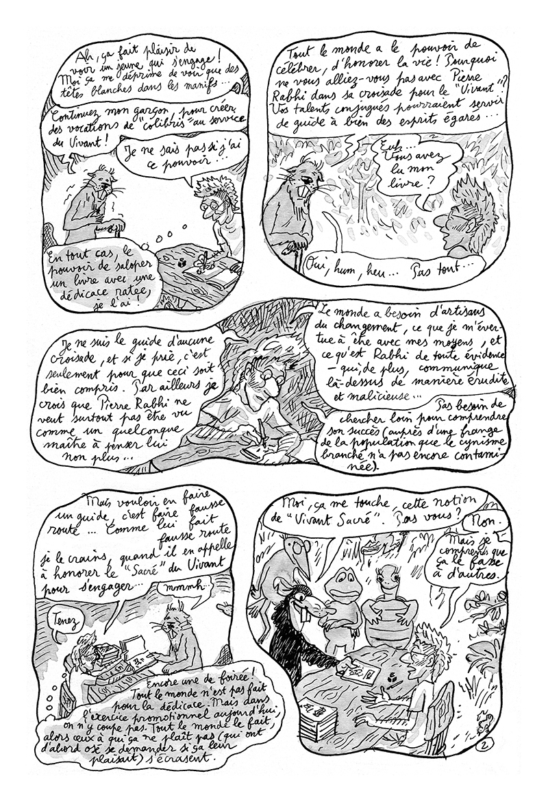 - LE DISCOURS - Carnet de cambrousse- page 2